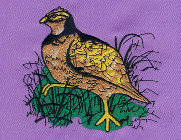 embroidery chicken design